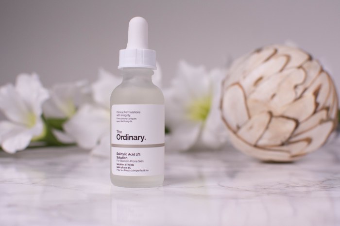 Cek Ingredients The Ordinary 2% Salicylic acid