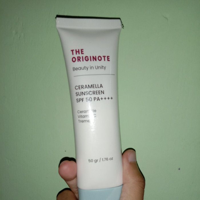 Cek Ingredients The Originote Ceramella Sunscreen SPF 50 PA++++