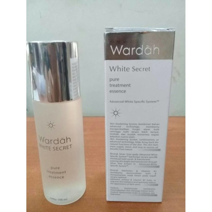 Penjelasan Ingredients Wardah White Secret Pure Treatment Essence (PTE) terbaru