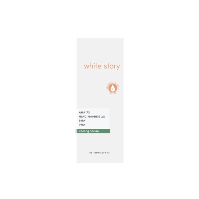 Cek Ingredients White Story Peeling serum terbaru