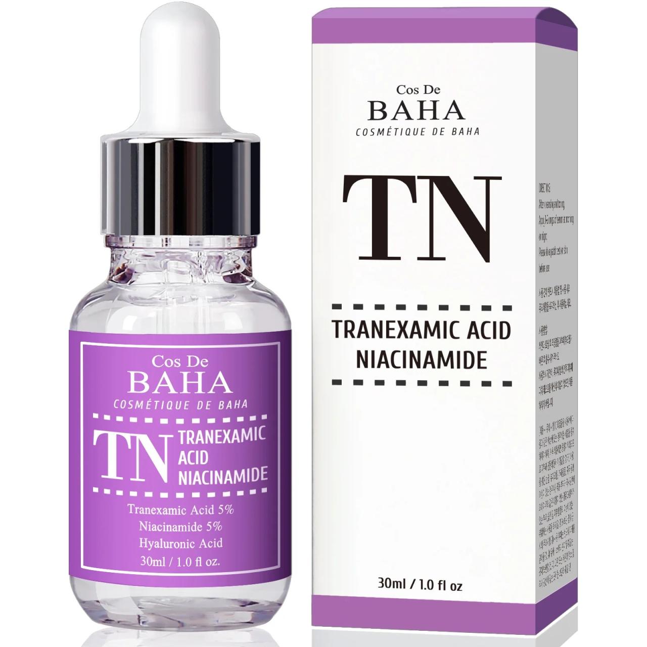 Cek Ingredients Cos de BAHA 5% Tranexamic acid Serum