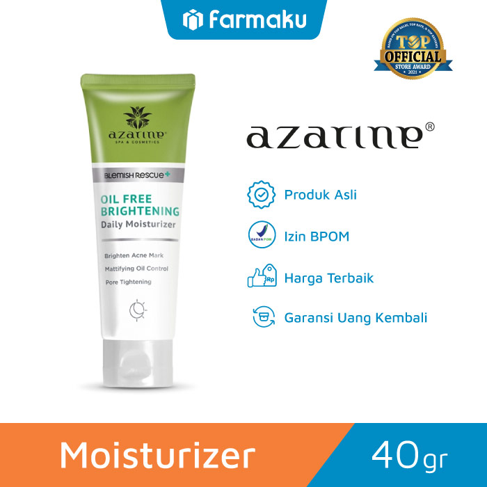 Cek Ingredients Azarine Oil-free Brightening Daily Moisturizer
