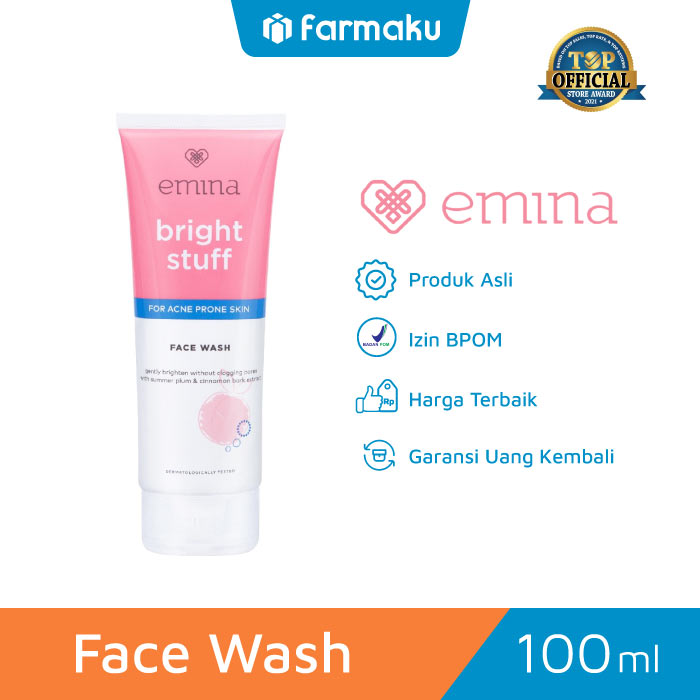 emina wash prone acne shopee 50ml 100ml
