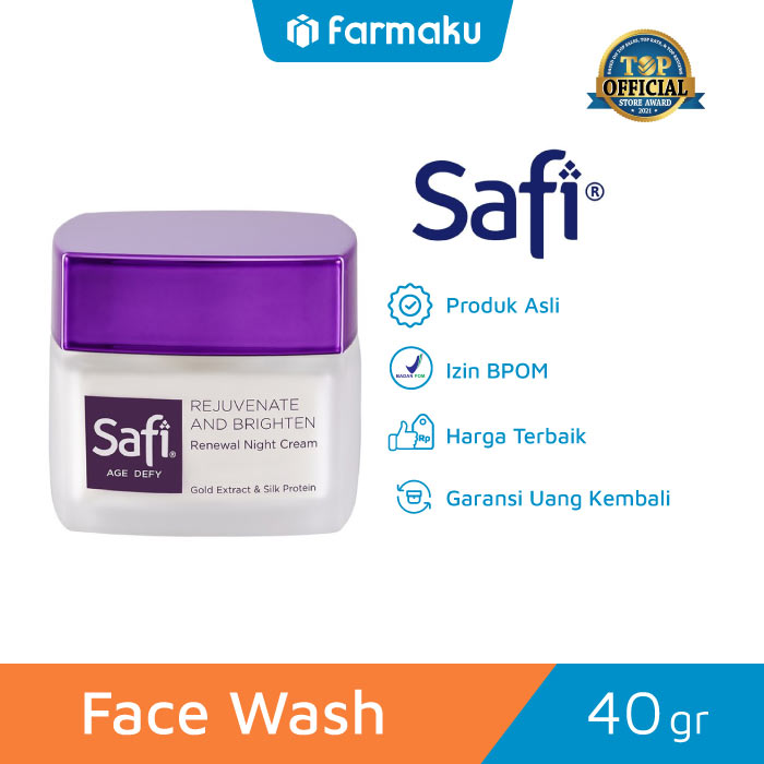 Cek Ingredients Safi Age Defy Renewal Night Cream terbaru