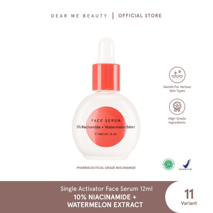 Cek Ingredients Dear Me Beauty Serum 10% Niacinamide + Watermelon Extract