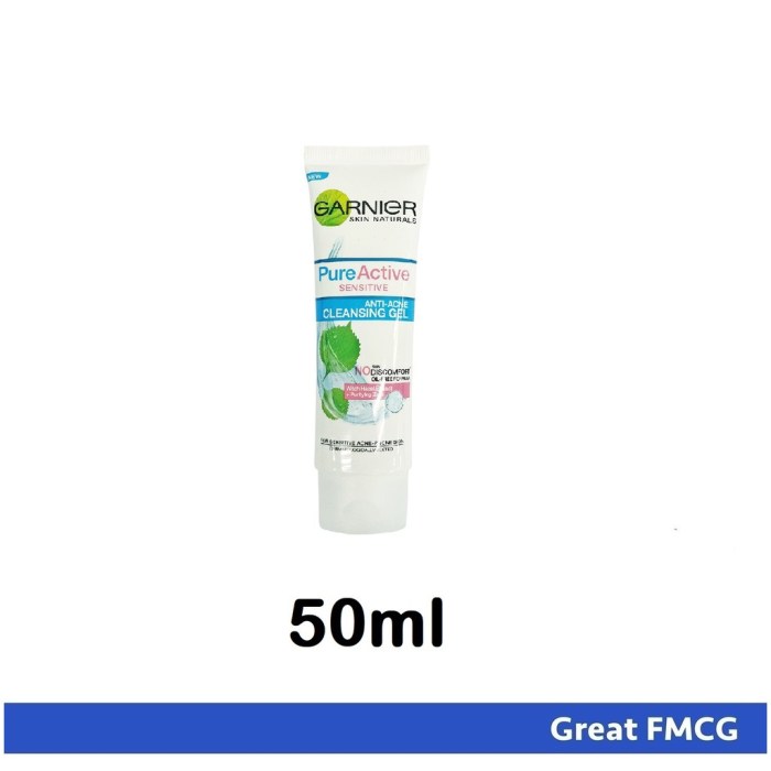 Gel acne garnier problematic cleansing skin pure notino