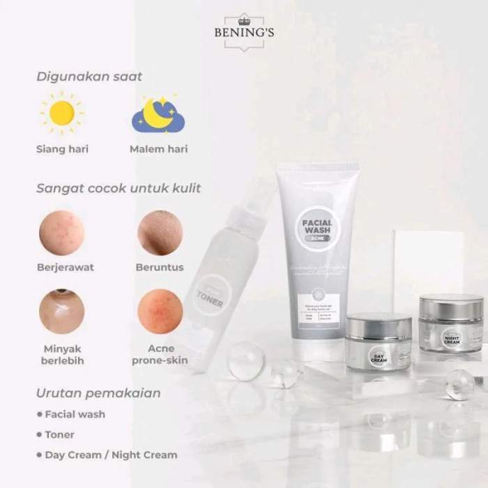 skincare shopee bening mendukung