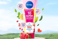 Cek Ingredients NIVEA Extra Bright Body Serum 10 Super Vitamin & Skin Food