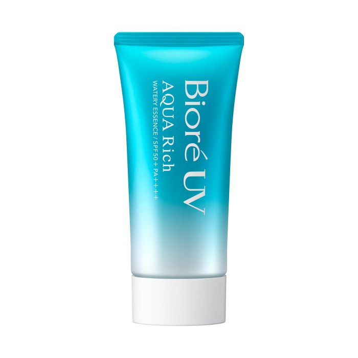 Mengintip Ingredients Biore UV Aqua Rich Watery Essence terbaru