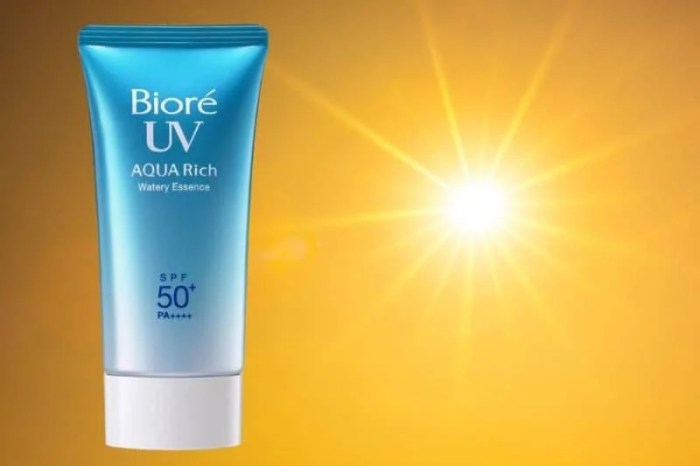 Mengintip Ingredients Biore UV Aqua Rich Watery Essence