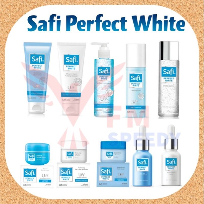 Penjelasan Ingredients Safi Perfect White Clarifying Toner terbaru