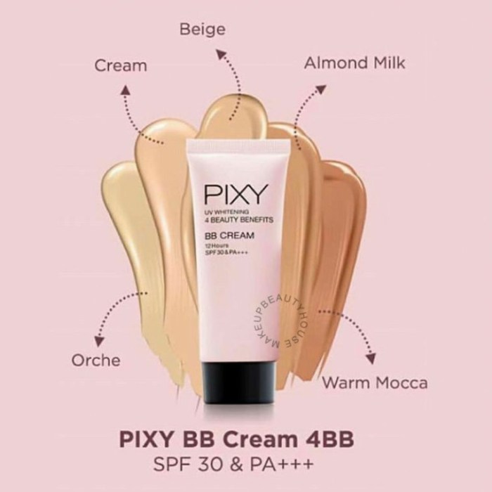 Cek Ingredients PIXY UV Whitening BB Cream
