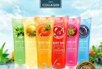 Cek Ingredients Hanasui Body Spa Peeling Gel Rainbow with collgen