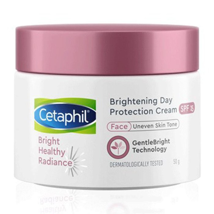 Cek Ingredients Cetaphil Bright Healthy Radiance Day Protection Cream SPF 15