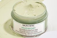 Cek Ingredients SKINTIFIC Mugwort Anti Pores & Acne Clay Mask