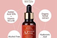 Cek Ingredients Cos De BAHA Azelaic acid Serum 10%