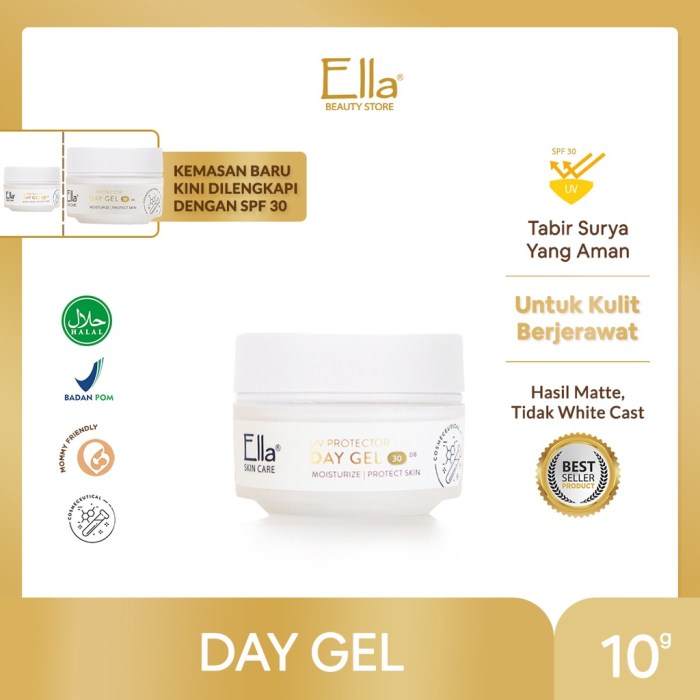 Cek Ingredients Ella Skincare Day Gel