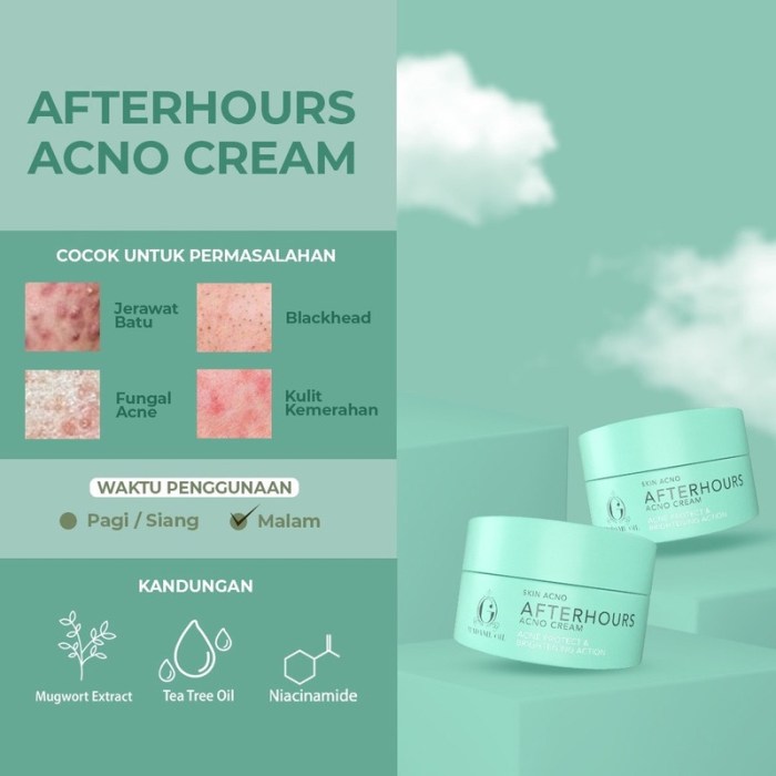 Cek Ingredients Madam Gie After Hours Acno Cream