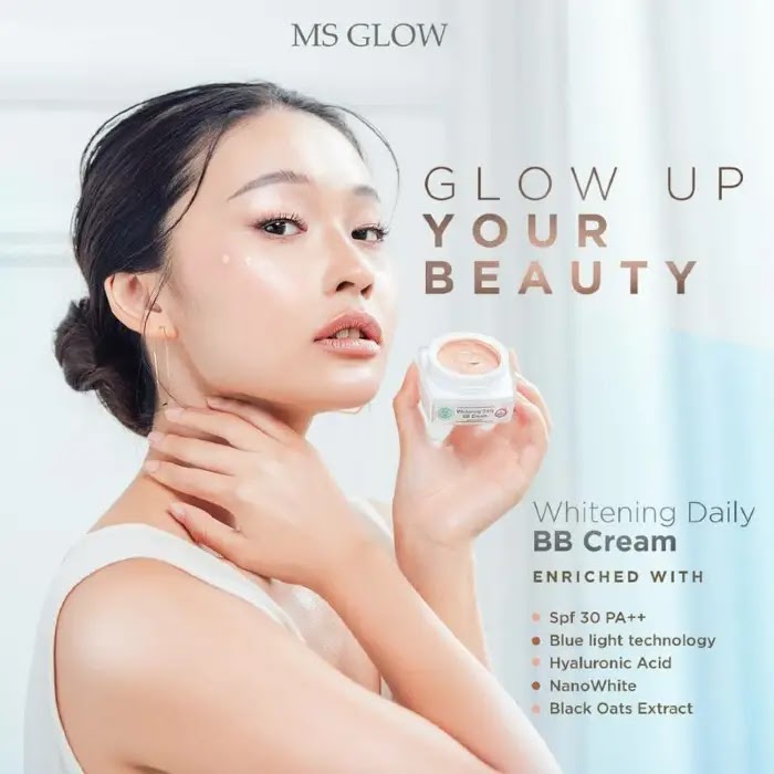 Cek Ingredients MS Glow Whitening Day Cream terbaru