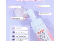 Cek Ingredients Adleeva DEEP CLEANSING FOAM