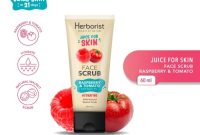 Cek Ingredients Herborist Juice for Skin Face Scrub Raspberry Tomato