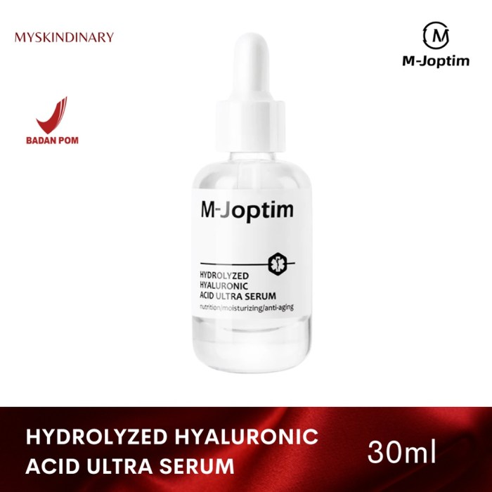 Cek Ingredients M-Joptim Hydrolyzed Hyaluronic Acid Serum