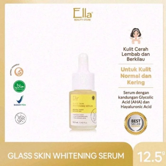 Skin glass serum peach lily refining review