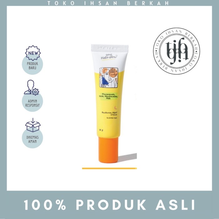 Cek Ingredients Dermies Hello Glow Radiance Night Cream