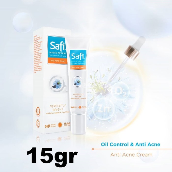 safi acne anti cream ingredients