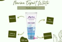 Cek Ingredients Marina Expert White & Glow Whip Facial Foam  Hydra Lock