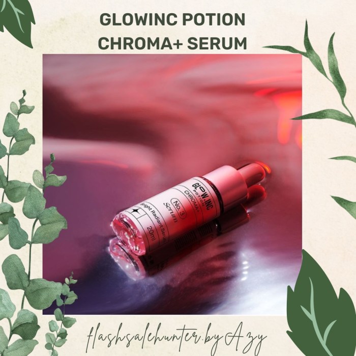 Cek Ingredients Glowinc Potion Chroma Bright Serum