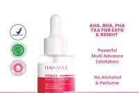 Cek Ingredients Hanasui Power Peeling Serum