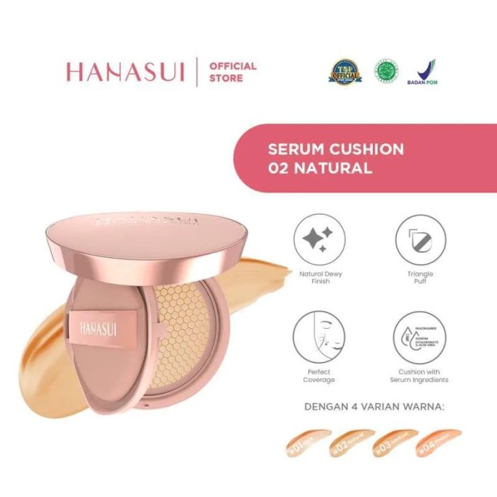 Cek Ingredients Hanasui Serum Cushion