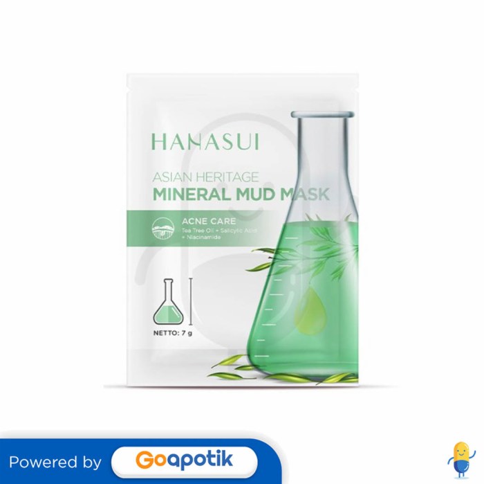 hanasui acne mineral mud heritage