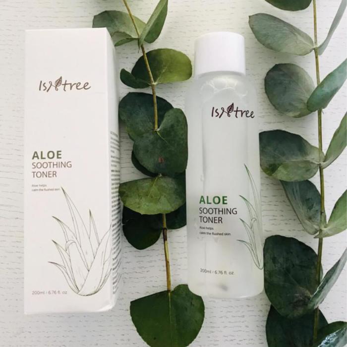 Cek Ingredients Isntree aloe soothing toner