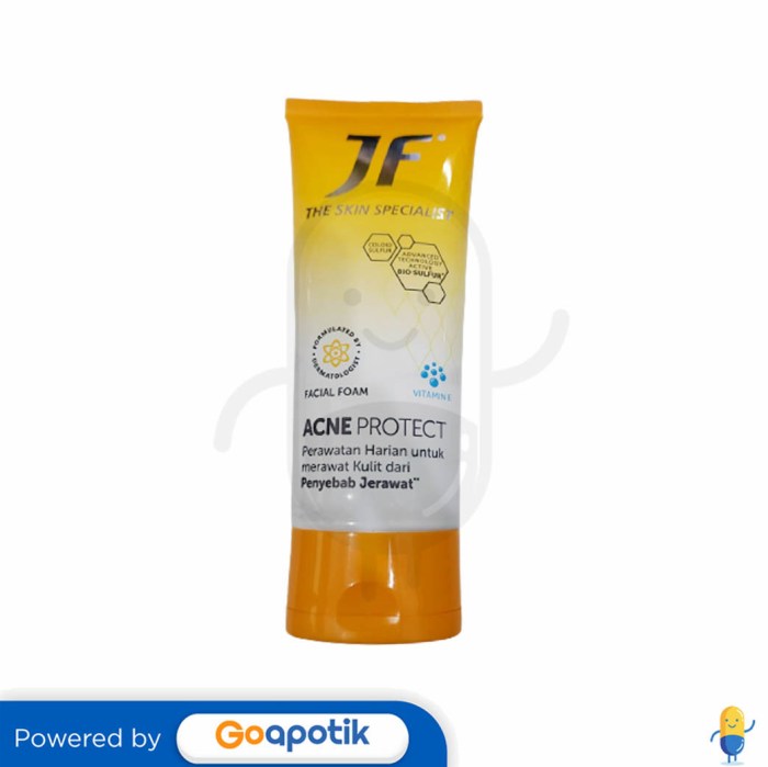 Cek Ingredients JF Acne Protect Facial Foam terbaru