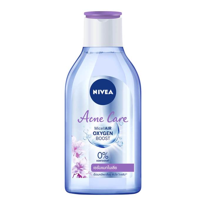 Cek Ingredients Nivea MichellAir Oily & Acne Care Micellar Water