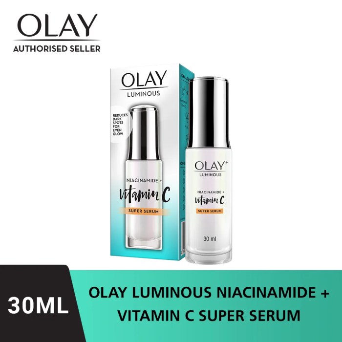olay niacinamide hyaluronic vitamin cica radiance serum