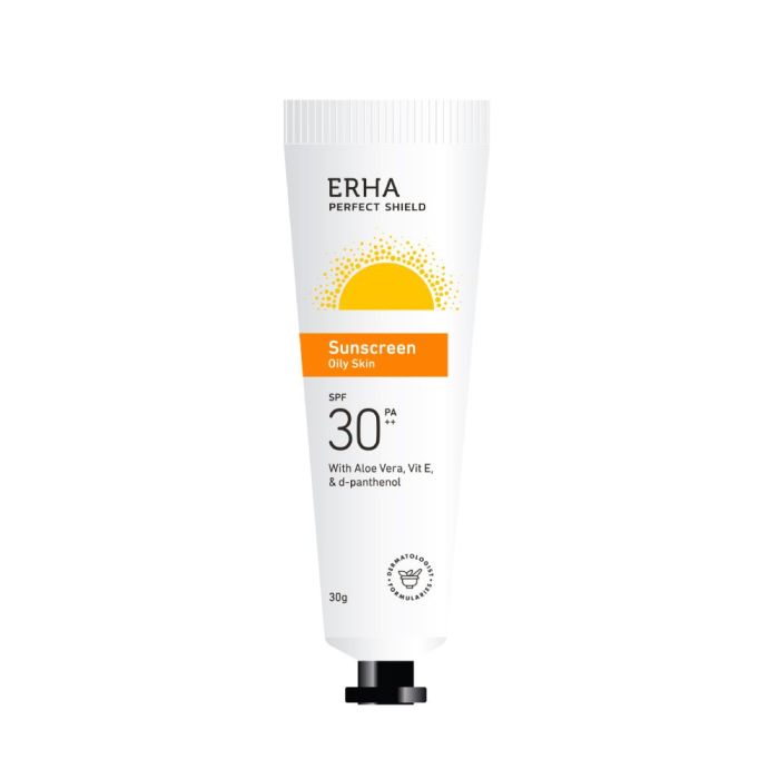 Cek Ingredients ERHA Perfect Shield Sunscreen Oily Skin SPF 30 PA++