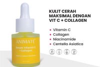 Cek Ingredients ANIMATE serum vitamin C + Collagen