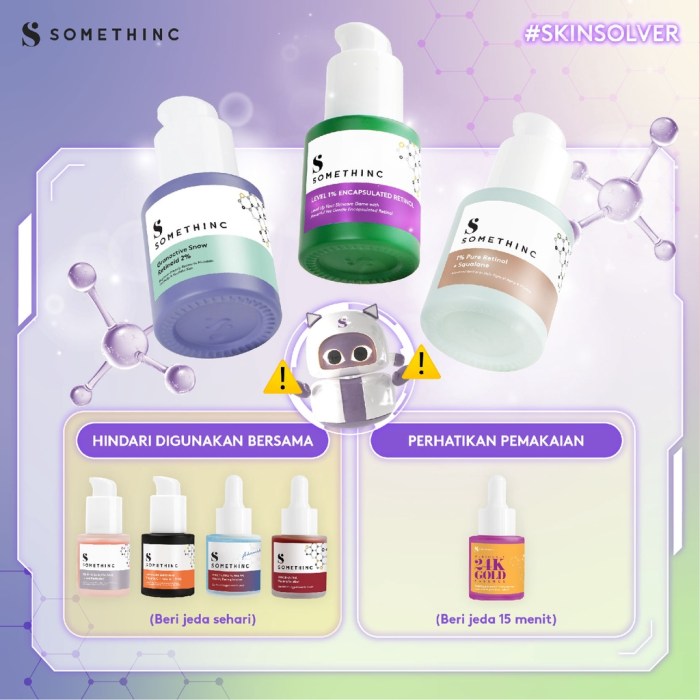 Cek Ingredients Somethinc Level 1% Encapsulated Retinol Versi Baru terbaru