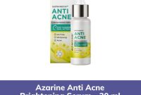 Check Ingredients Azarine Anti Acne and Brightening Serum terbaru