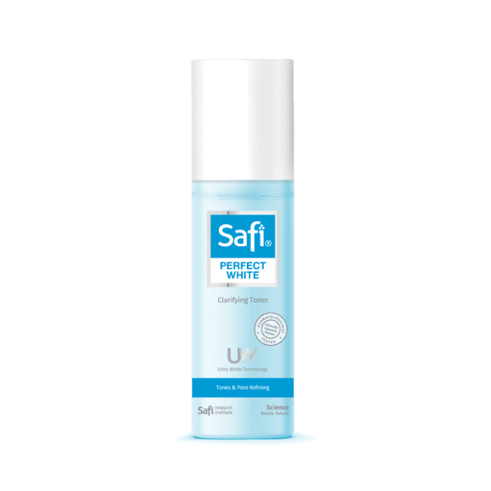 Penjelasan Ingredients Safi Perfect White Clarifying Toner