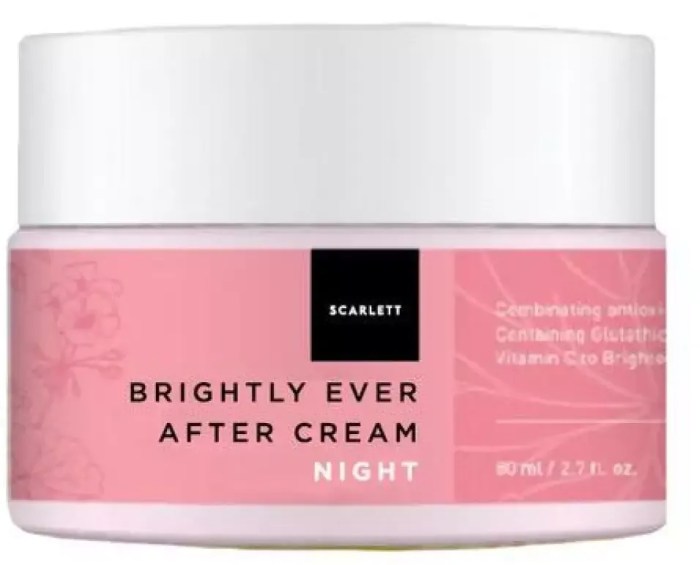 Cek Ingredients Scarlett Acne Cream (Night) terbaru