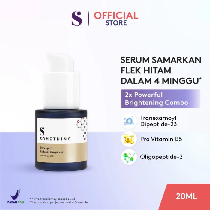 6 Rekomendasi Produk Topical untuk Mengatasi Dark Spot di Badan