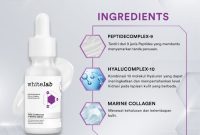 Cek Ingredients Whitelab Age Correxion Firming Serum terbaru