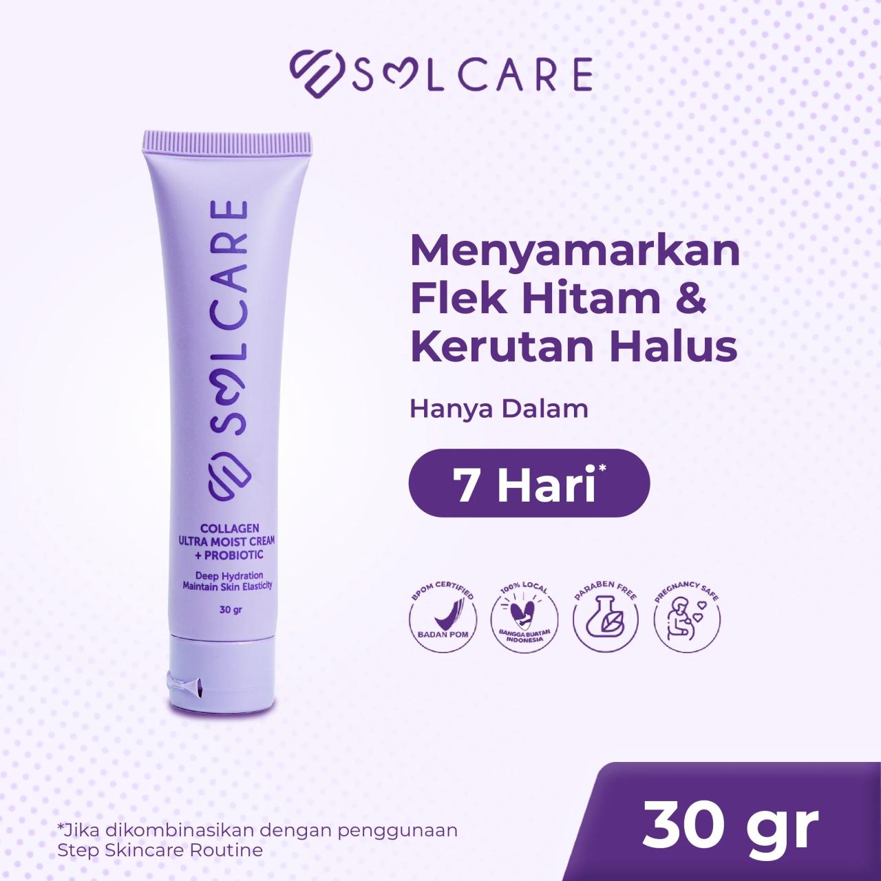 Cek Ingredients Solcare Collagen Ultra Moist Cream