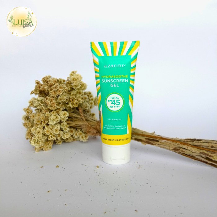 Cek Ingredients White Story Calming Sunscreen Gel SPF 45 PA+++