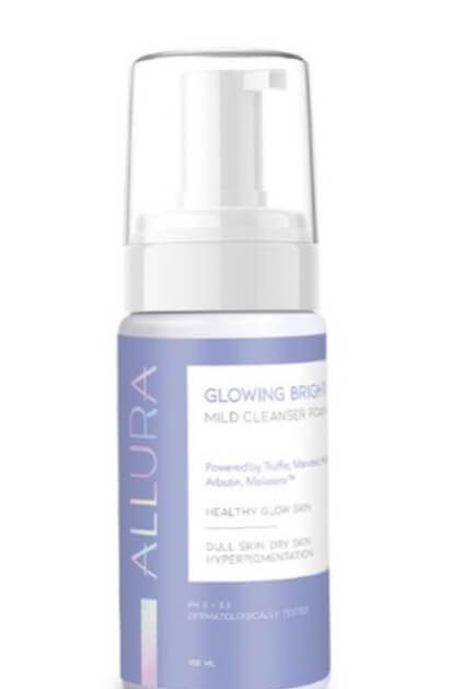 Allura Glowing Bright Mild Cleanser Foam Ingredients