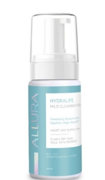 Allura Hydralife mild cleanser foam Ingredients